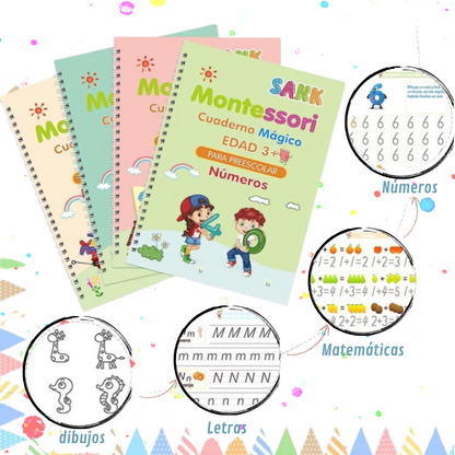 Cuaderno Mágico Montessori